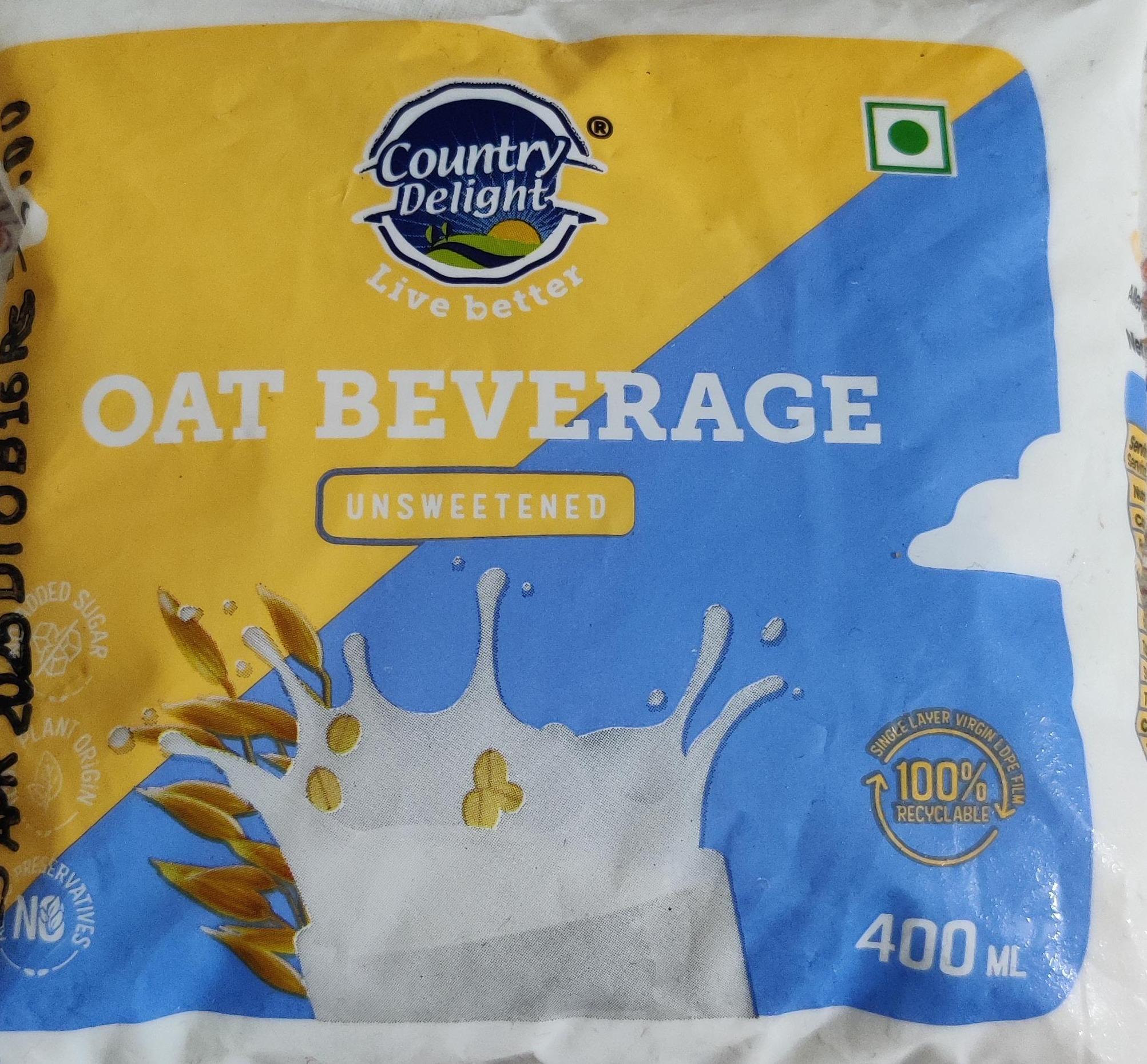 Country Delight Oat Beverage Unsweetened