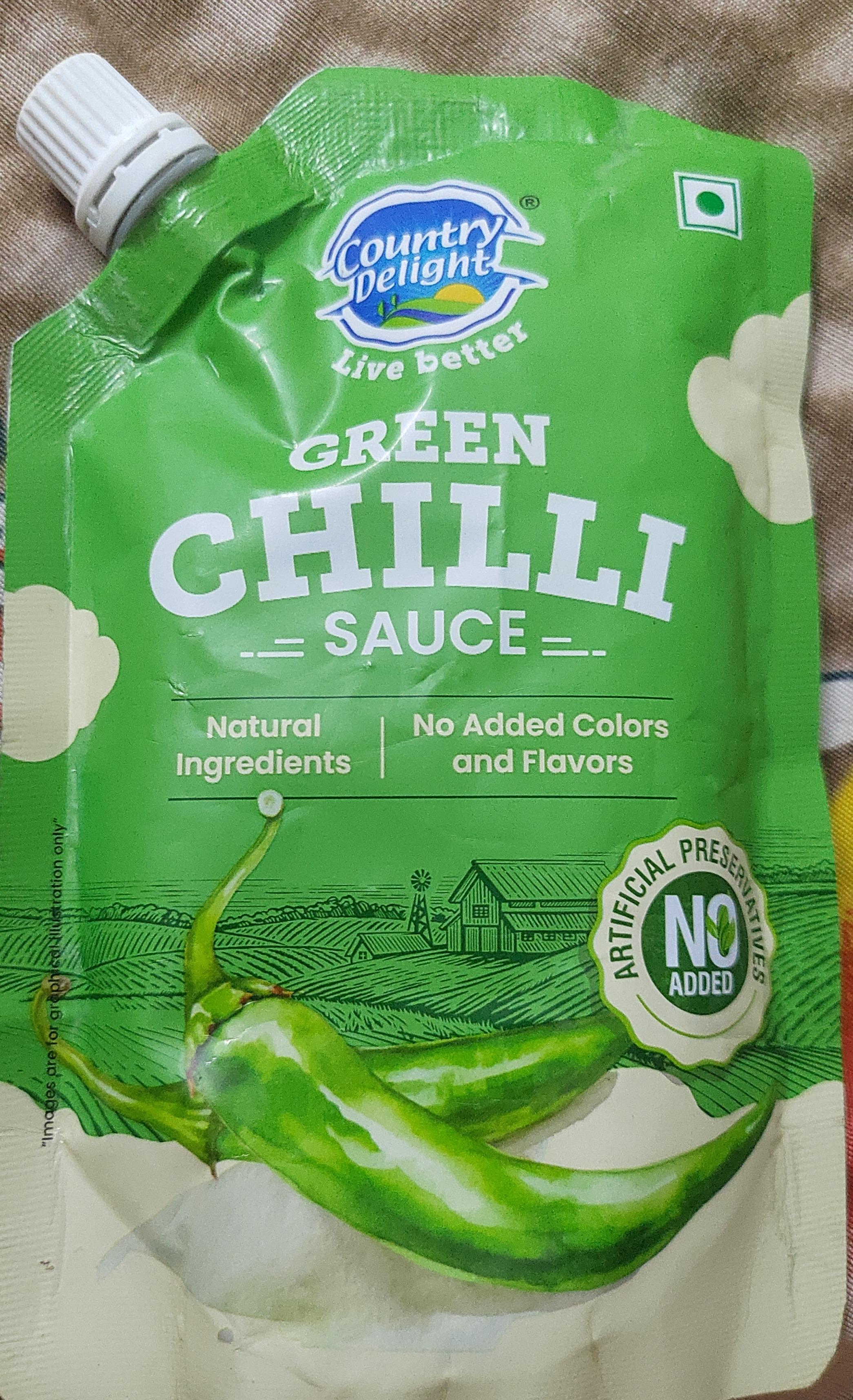 Country Delight Green Chilli Sauce
