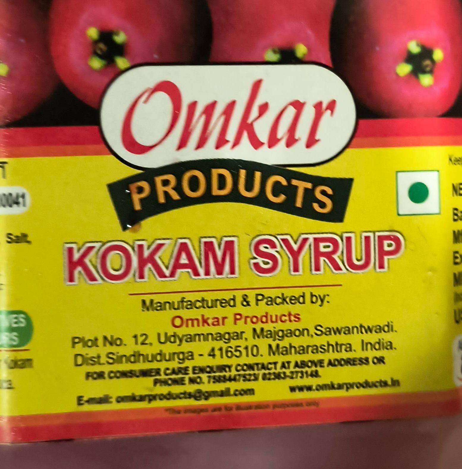 Omkar Products Kokam Syrup