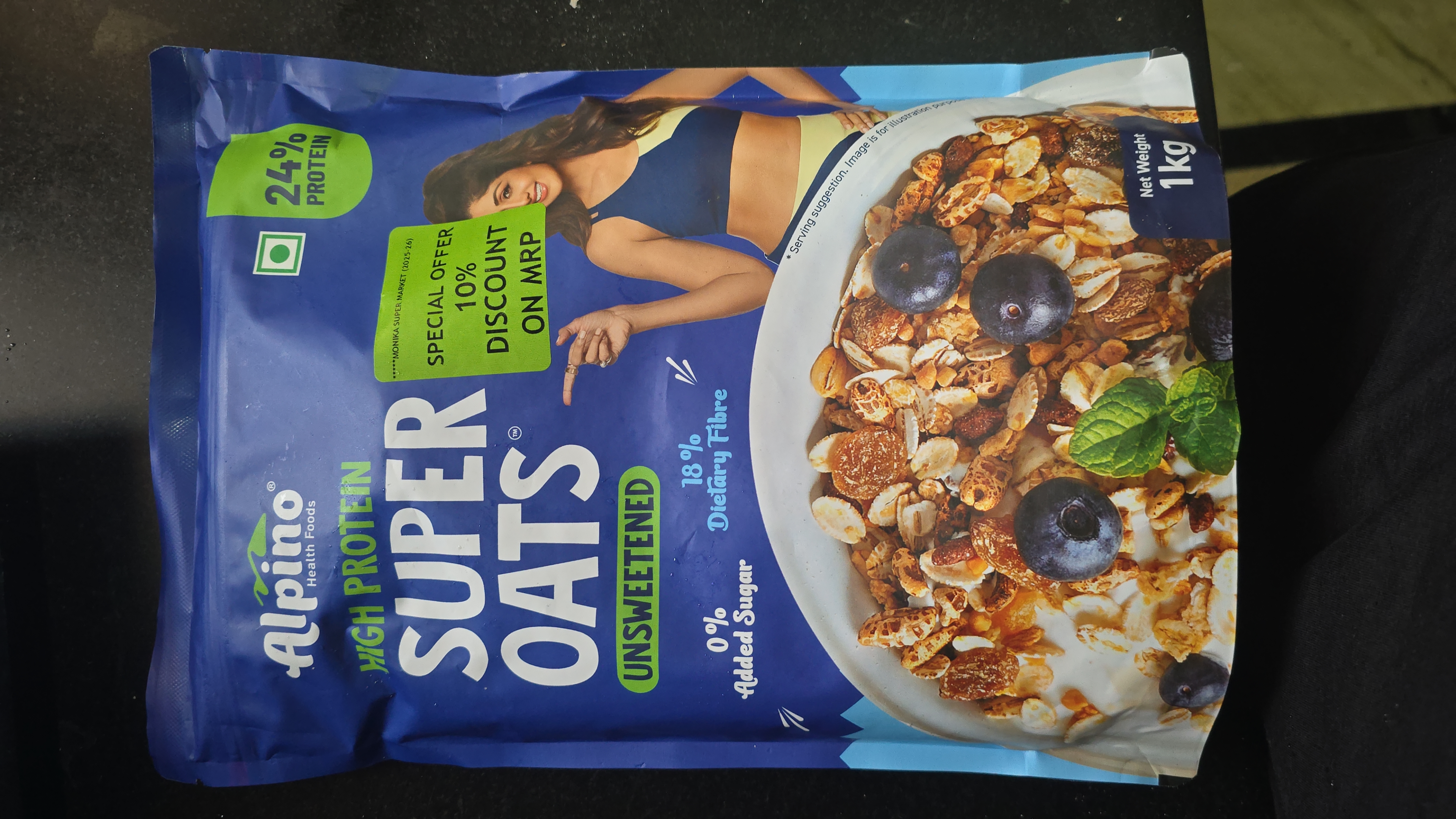 Alpino High Protein Super Oats Unsweetened