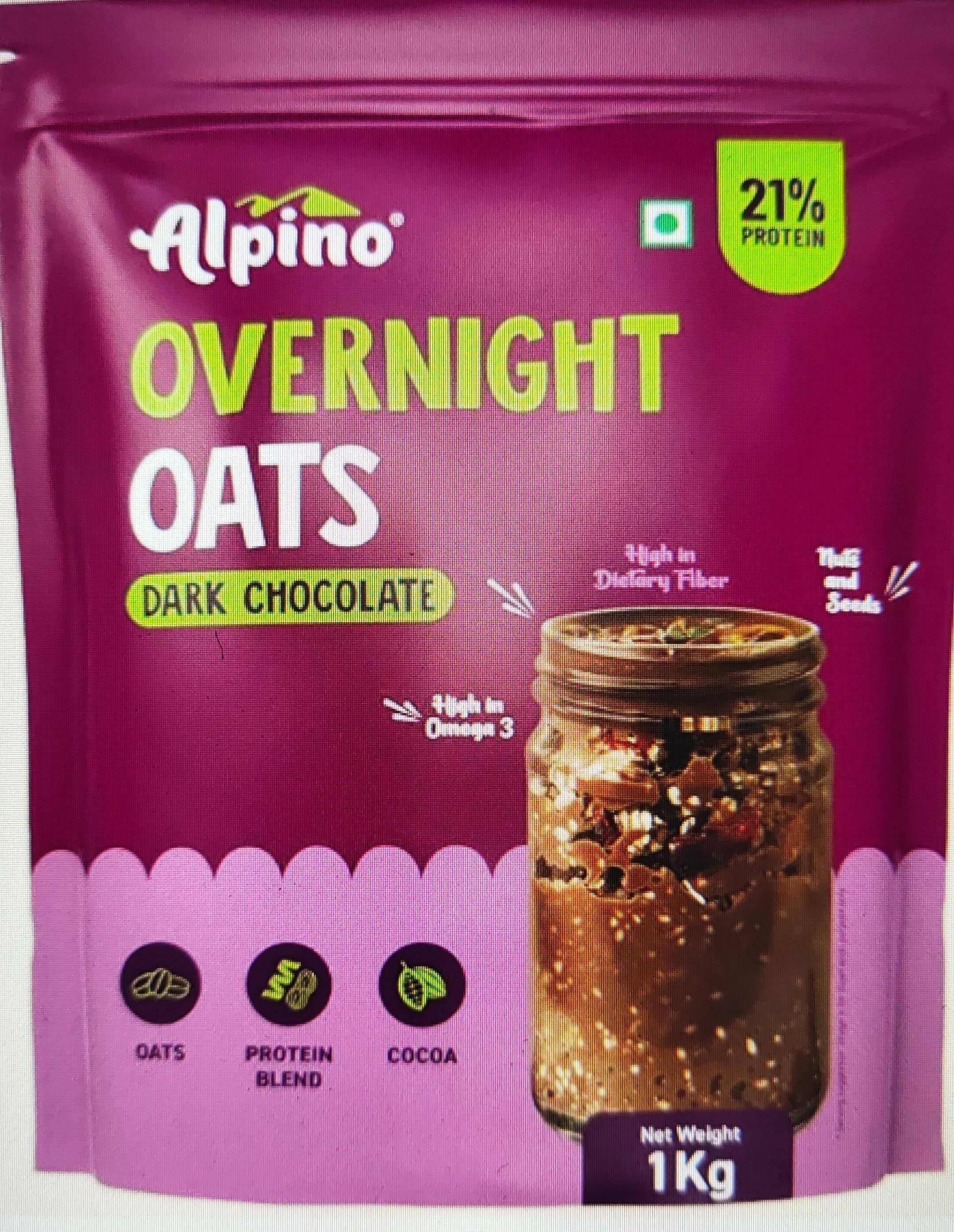 Alpino Overnight Oats Dark Chocolate