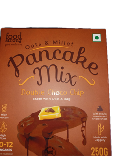 Food Strong Pancake Mix Double Choco Chip