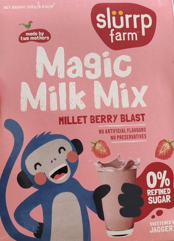 Slurrp Farm Magic Milk Mix Millet Berry Blast