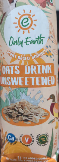 Only Earth Oats Drink Unsweetened