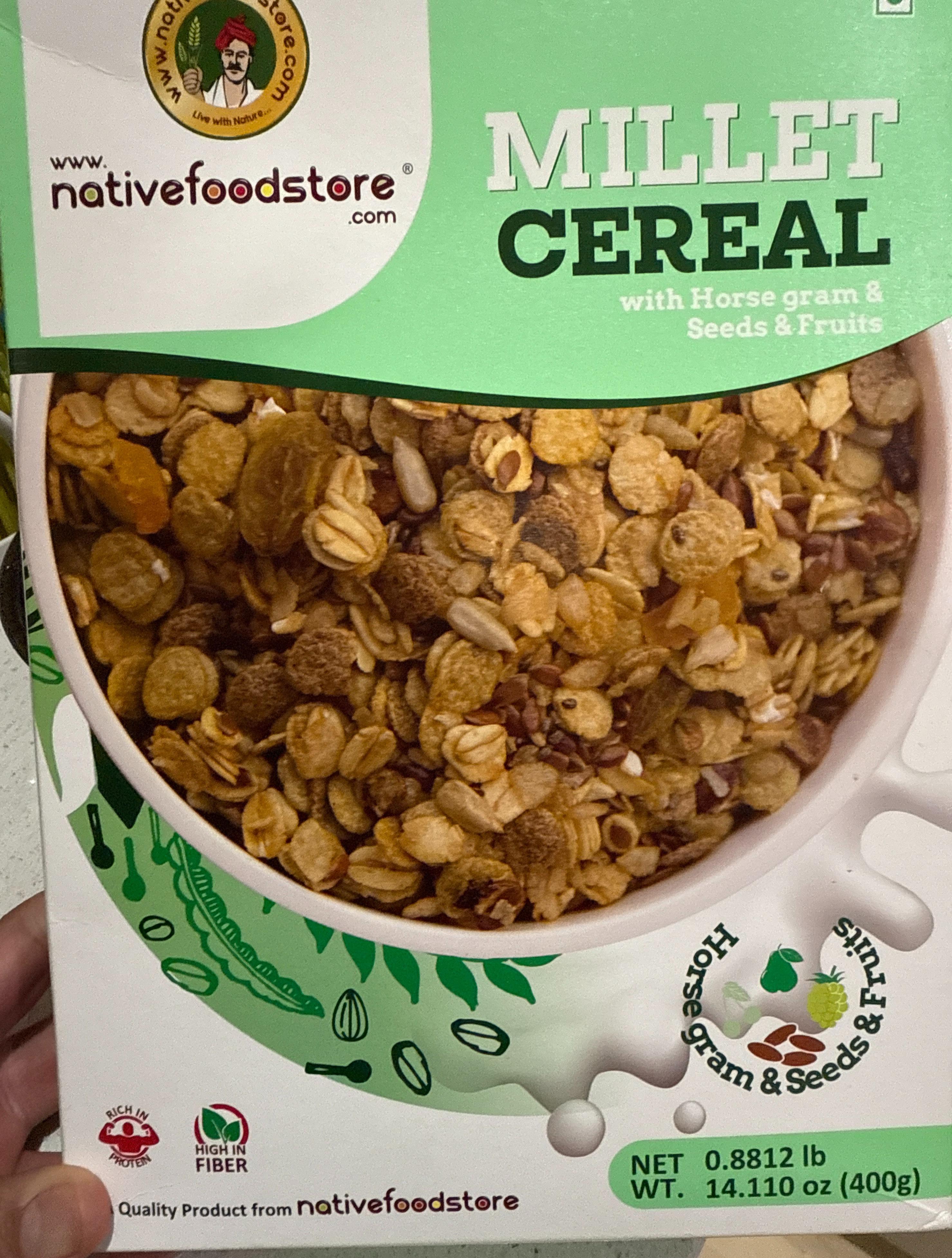 Nativefoodstore Millet Cereal With Horse Gram & Seeds & Fruits
