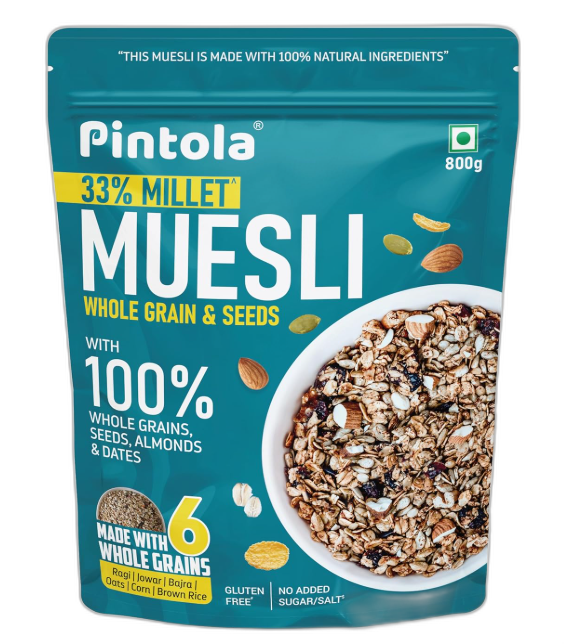 Pintola Millet Muesli Whole Grain & Seeds