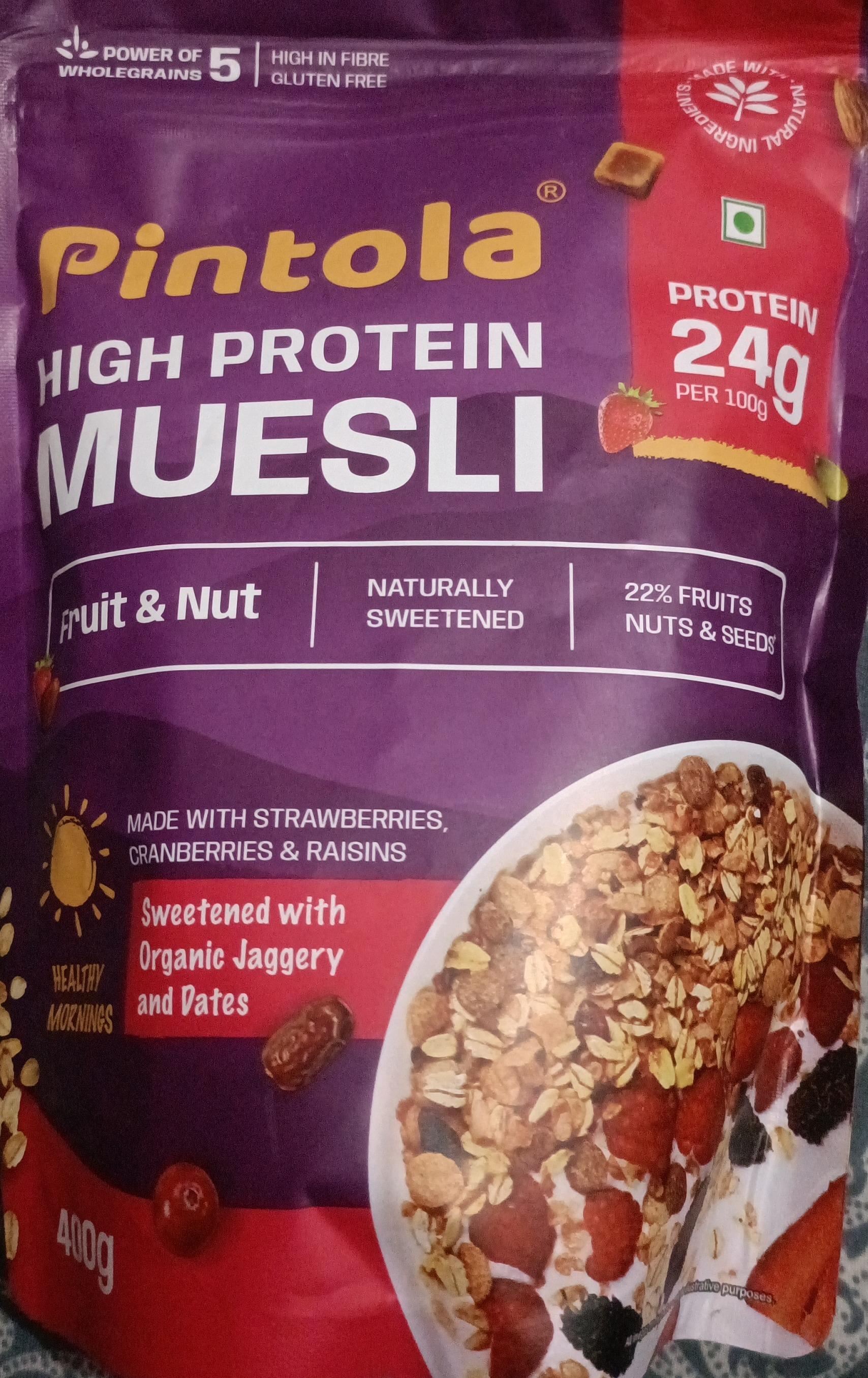 Pintola High Protein Muesli