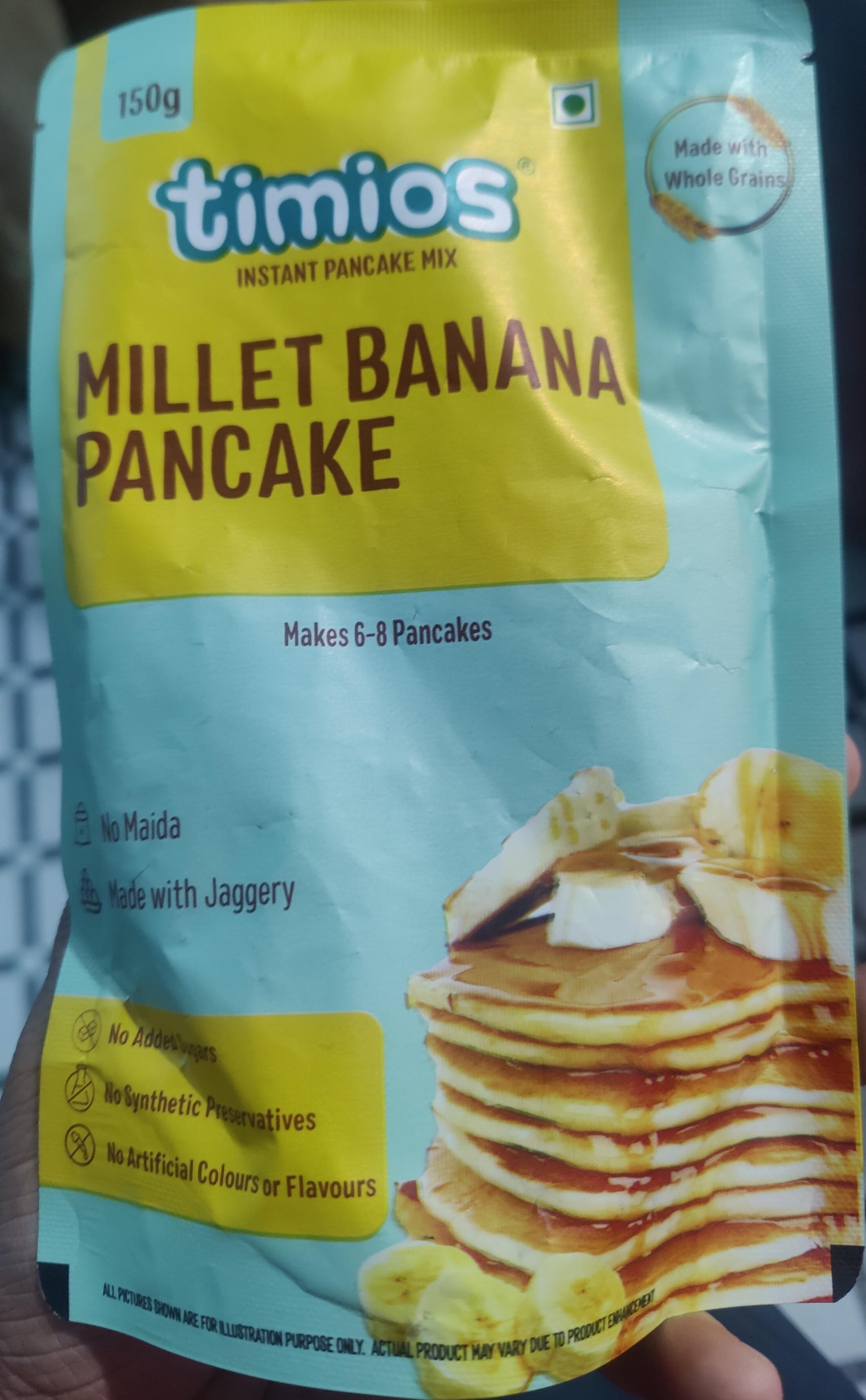 Timios Millet Banana Pancake