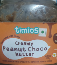 Timios Creamy Peanut Choco Butter