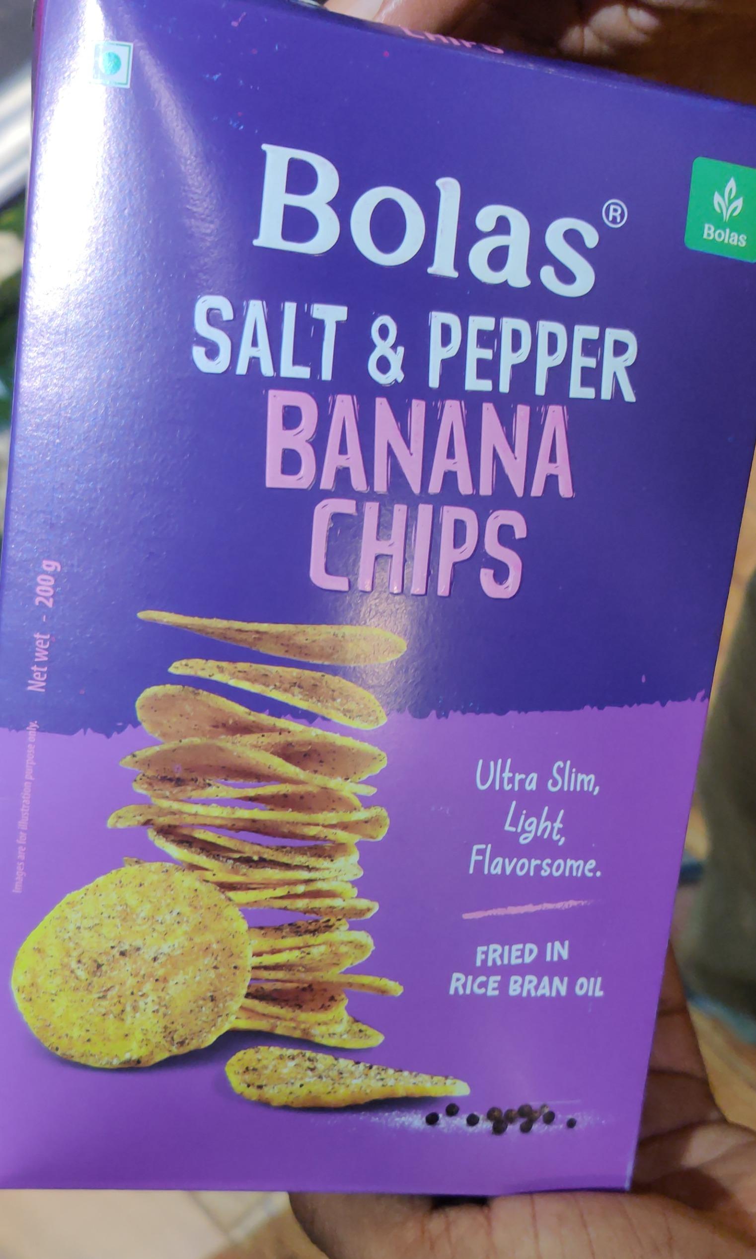 Bolas Salt & Pepper Banana Chips