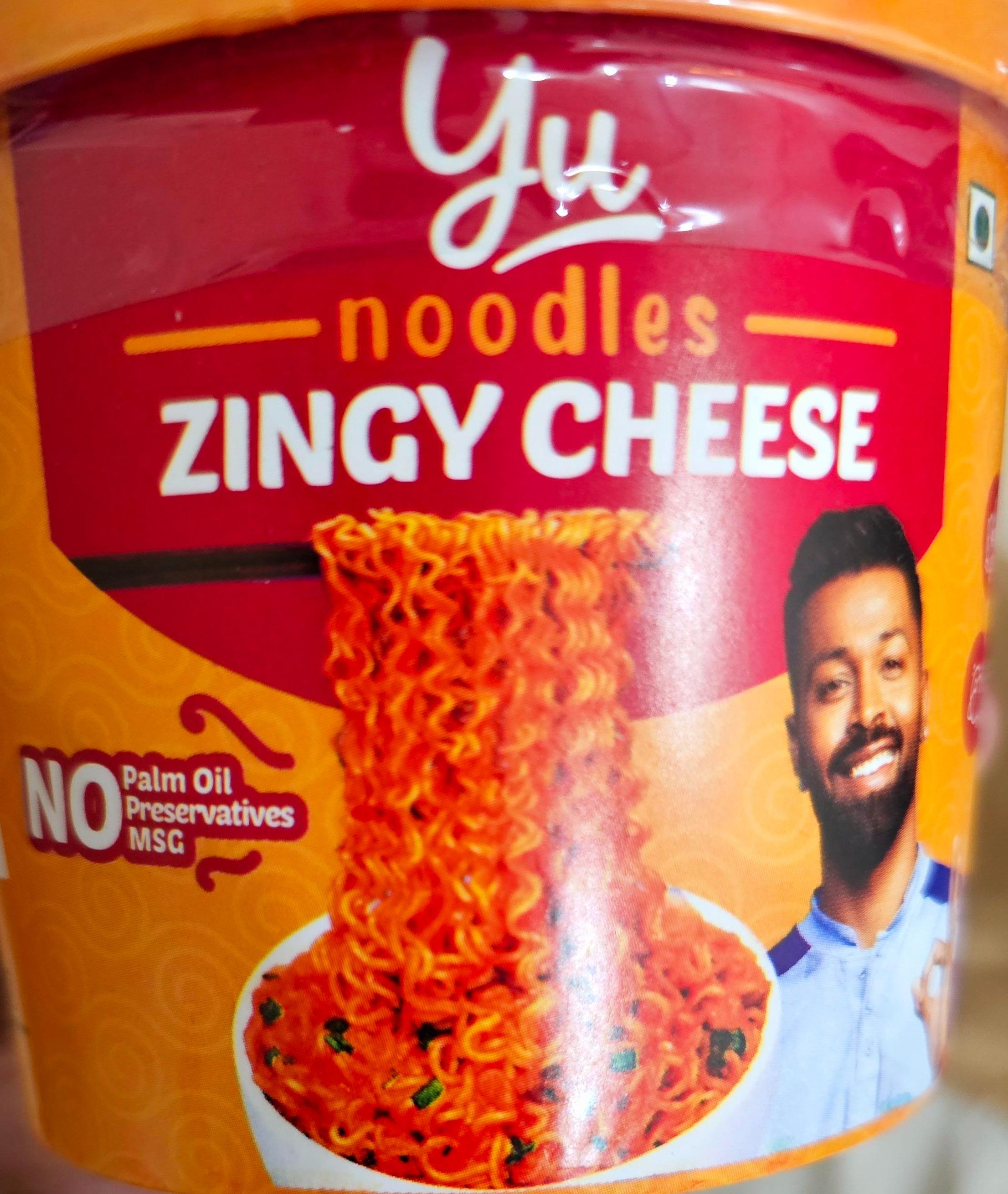 Yu Noodles Zingy Cheese