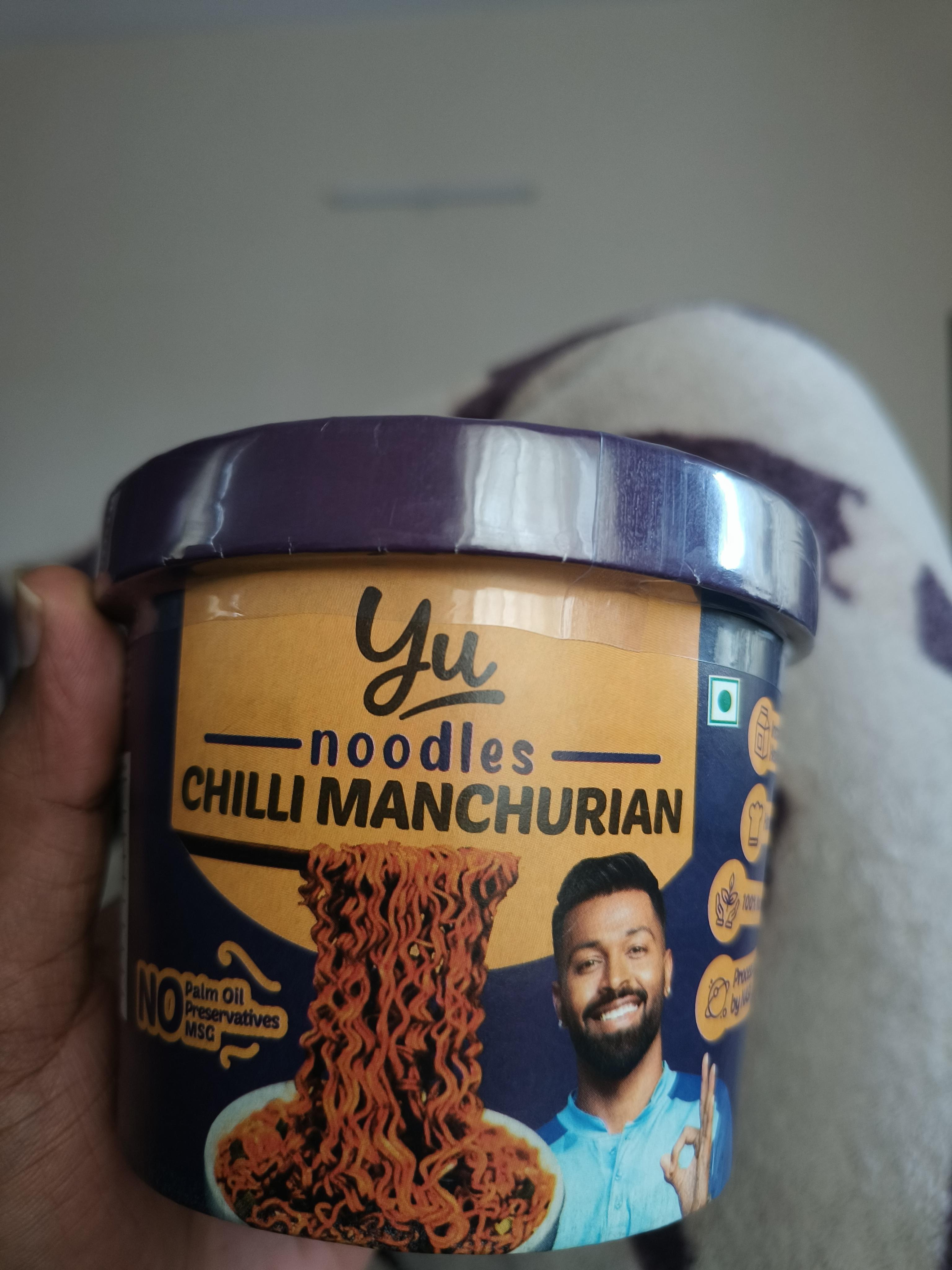 Yu Noodles Chilli Manchurian