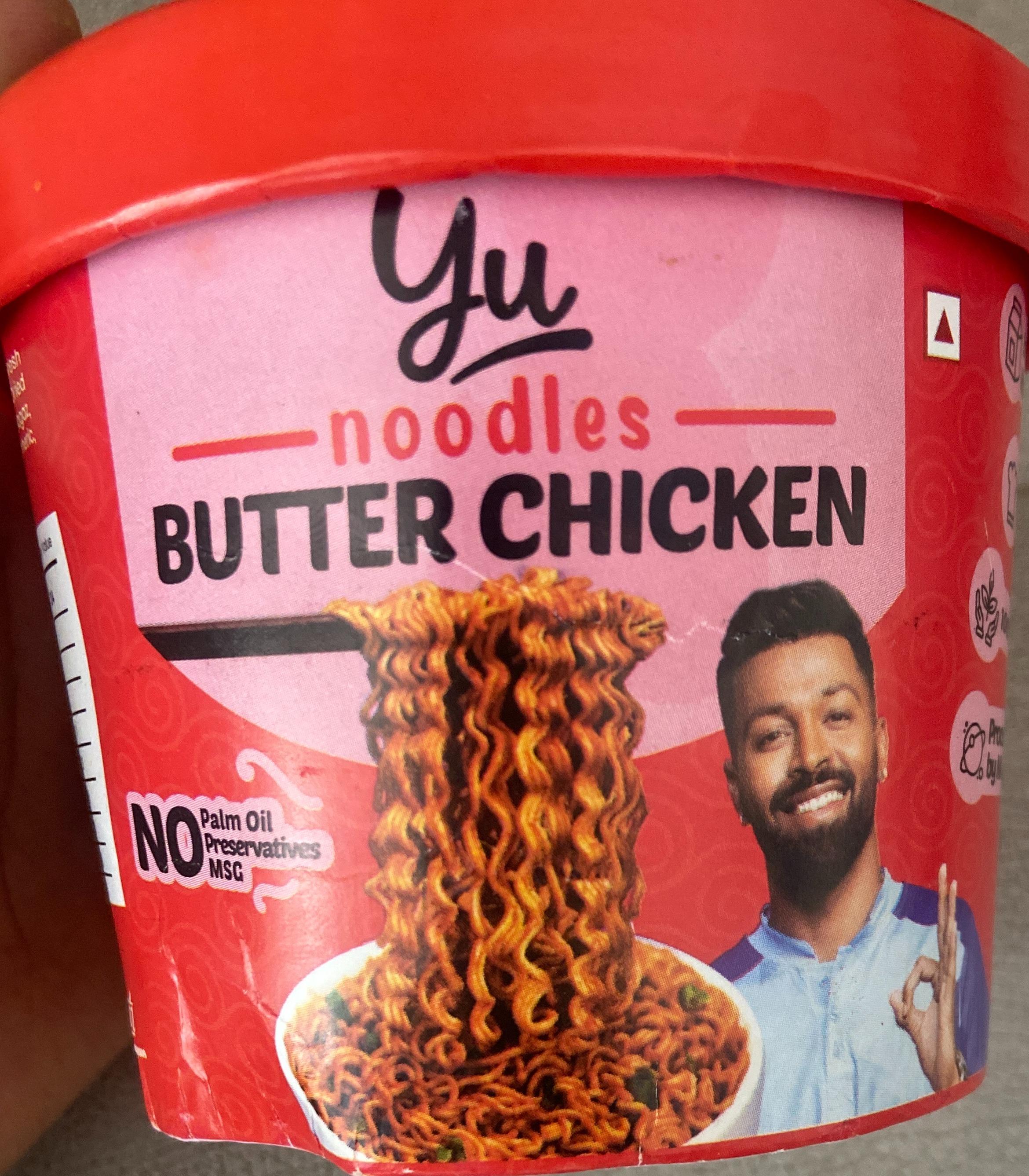 Yu Noodles Butter Chicken