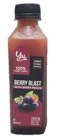 Yu 100% Fruit Juice Berry Blast