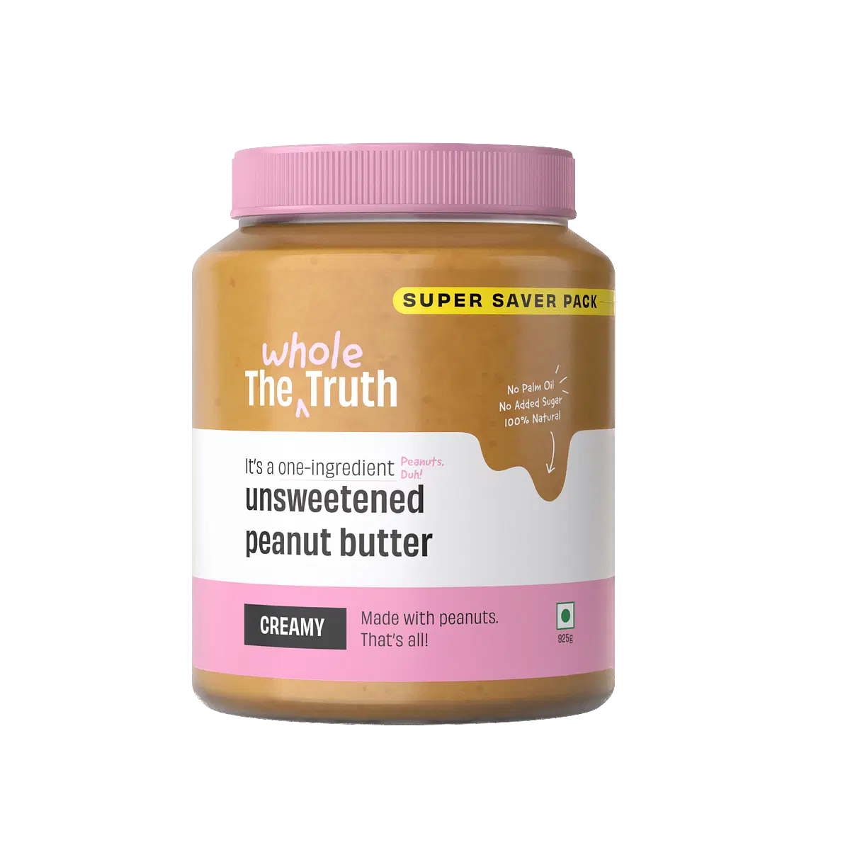 The Whole Truth Unsweetened Peanut Butter Creamy