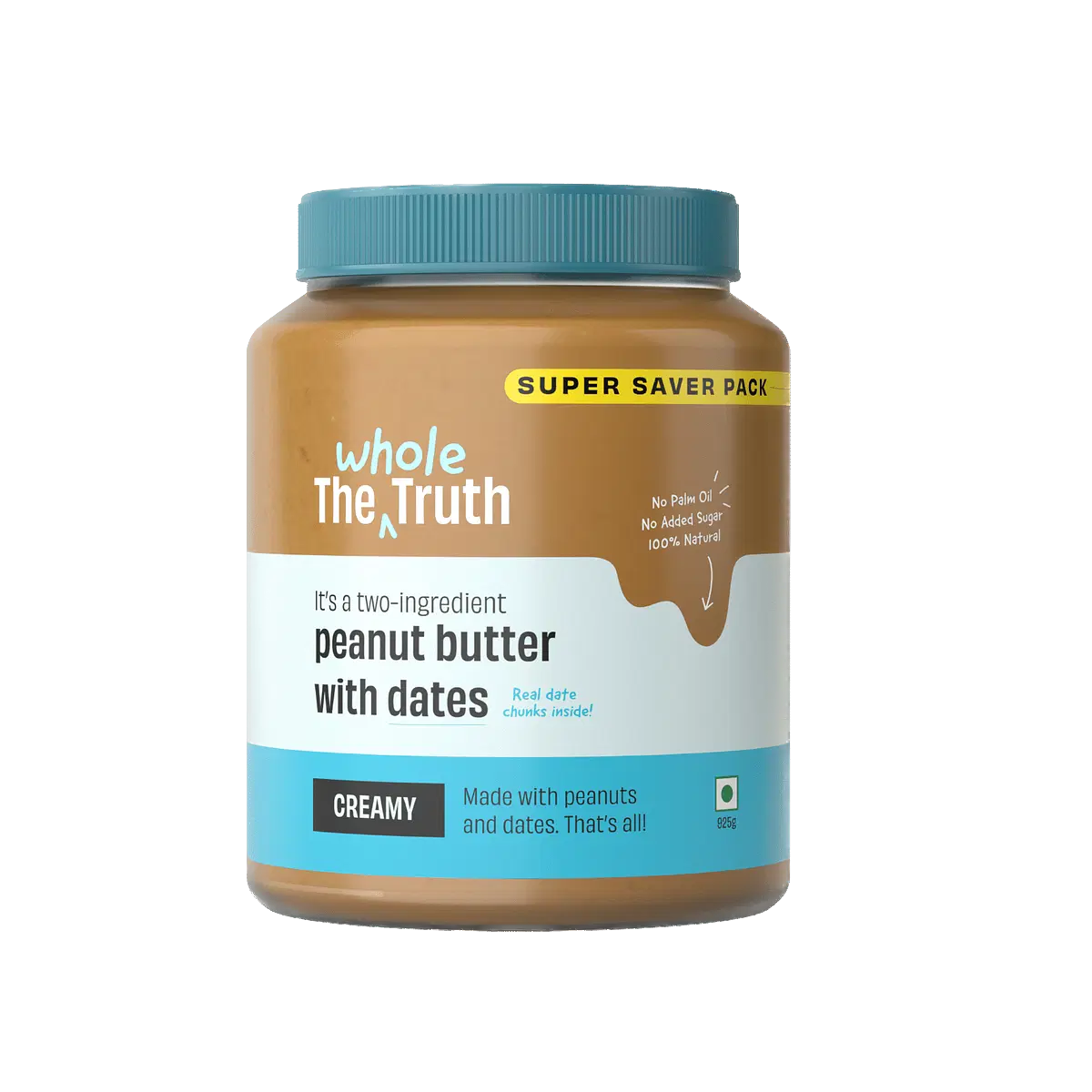 The Whole Truth Peanut Butter With Dates Creamy