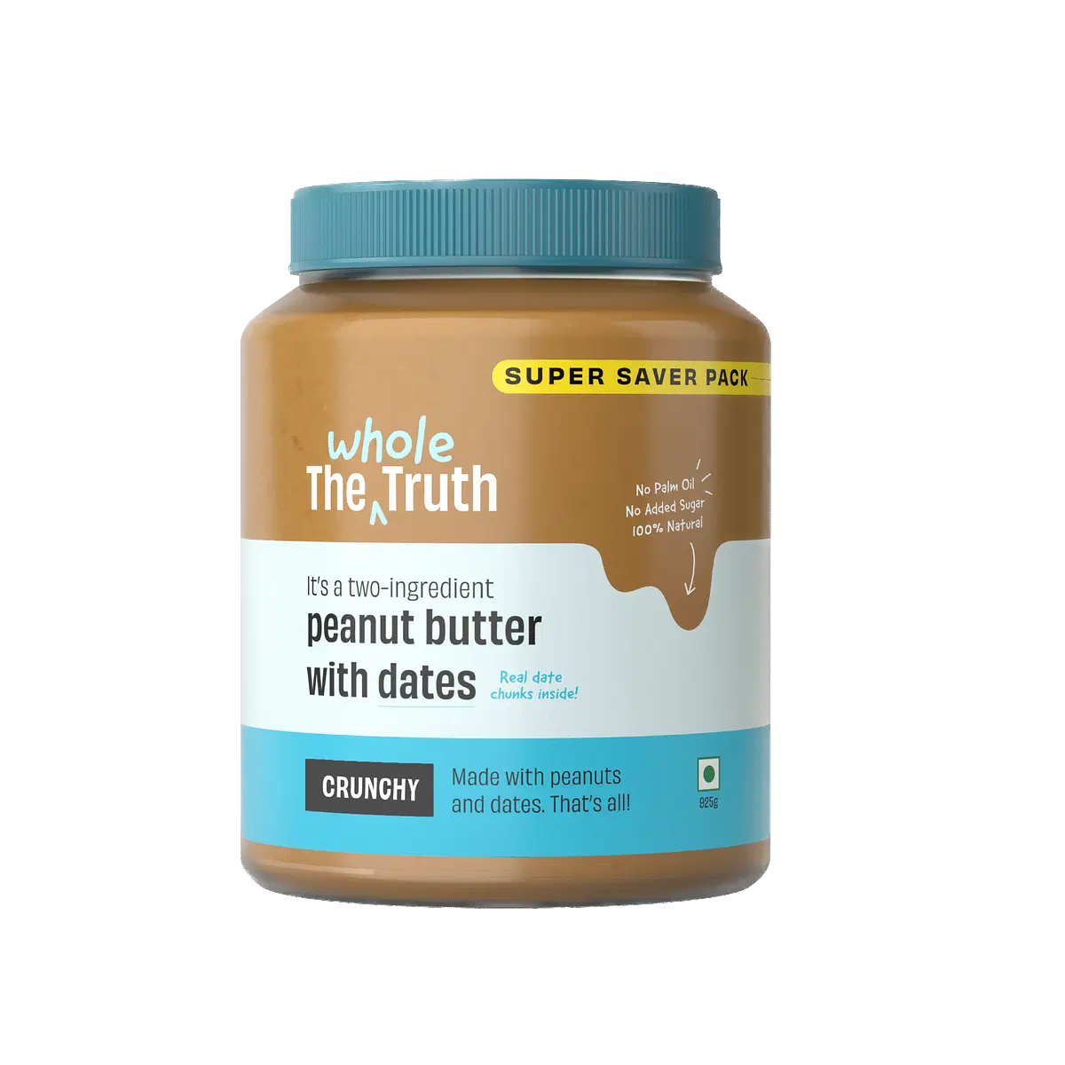 The Whole Truth Peanut Butter With Dates Crunchy