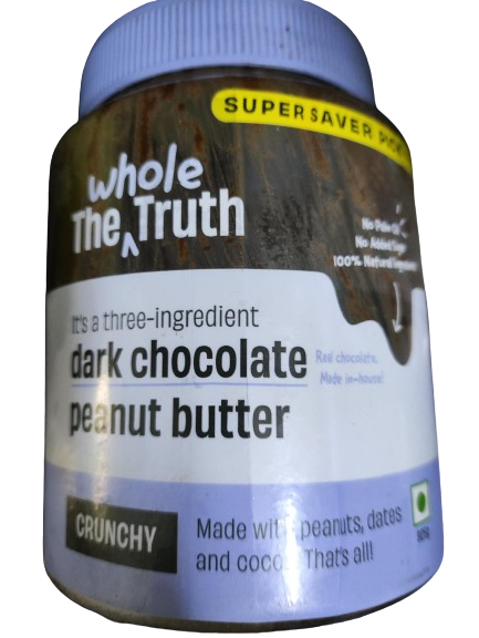 The Whole Truth Dark Chocolate Peanut Butter Crunchy