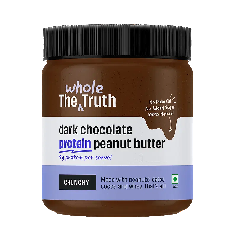 The Whole Truth Dark Chocolate Protein Peanut Butter Crunchy