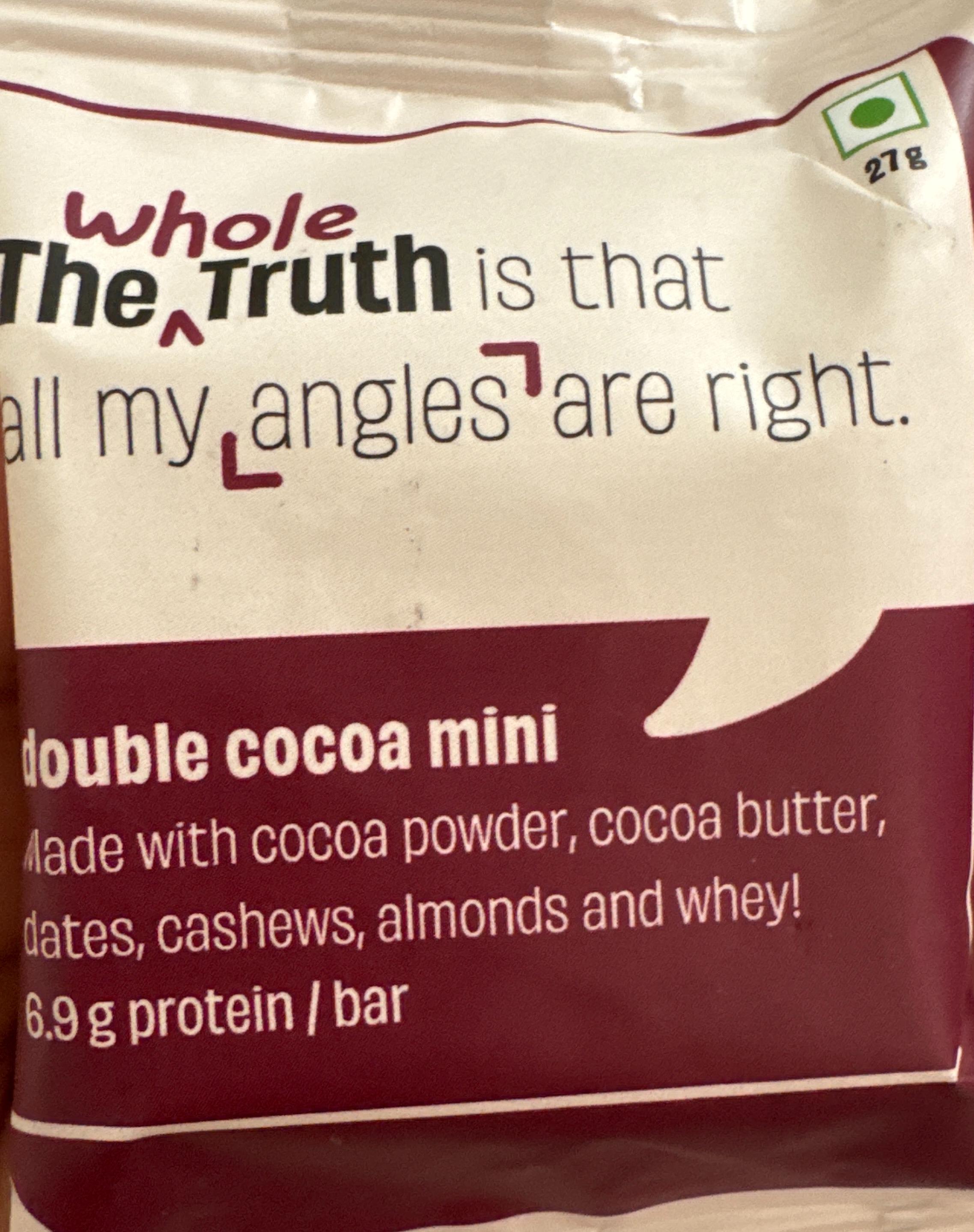 The Whole Truth Double Cocoa Mini