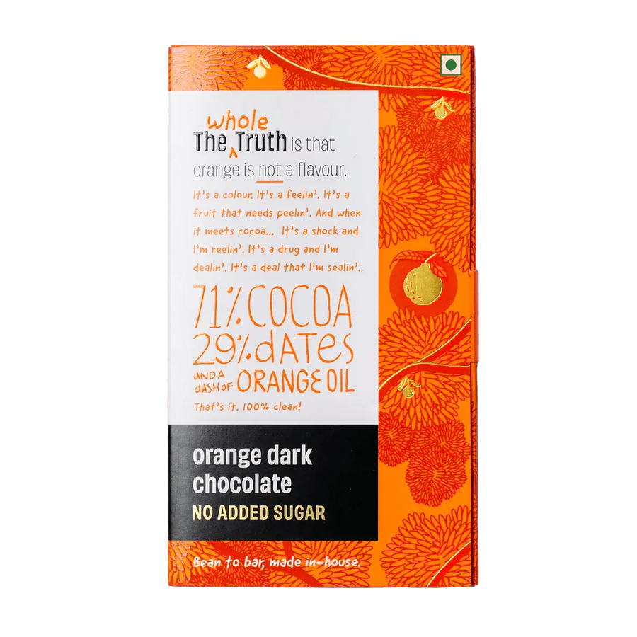 The Whole Truth Dark Chocolate Orange