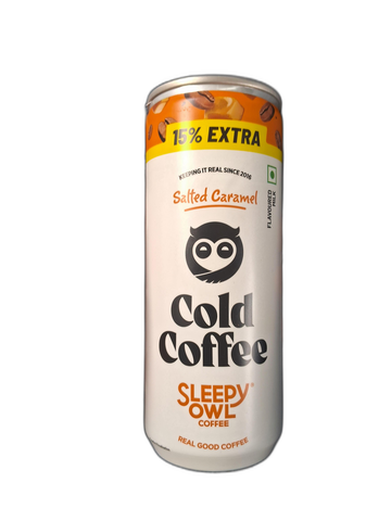 Sleepy Owl Cold Coffee Salted Caramel