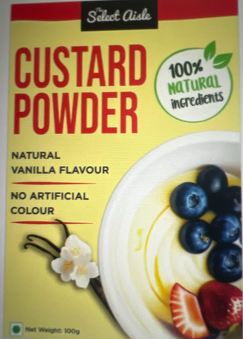 The Select Aisle Custard Powder Natural Vanilla Flavour