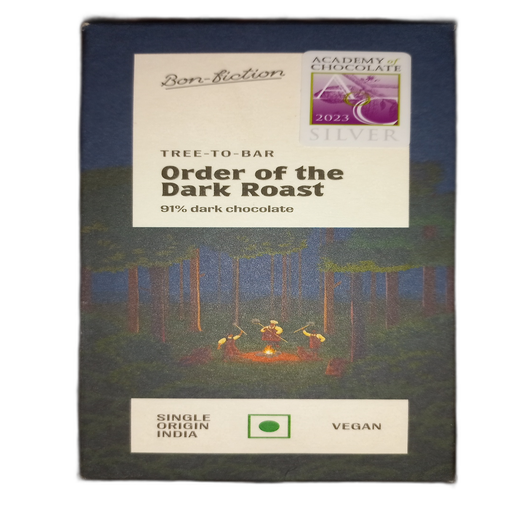Bon Fiction Order Of The Dark Roast 91% Dark Chocolate