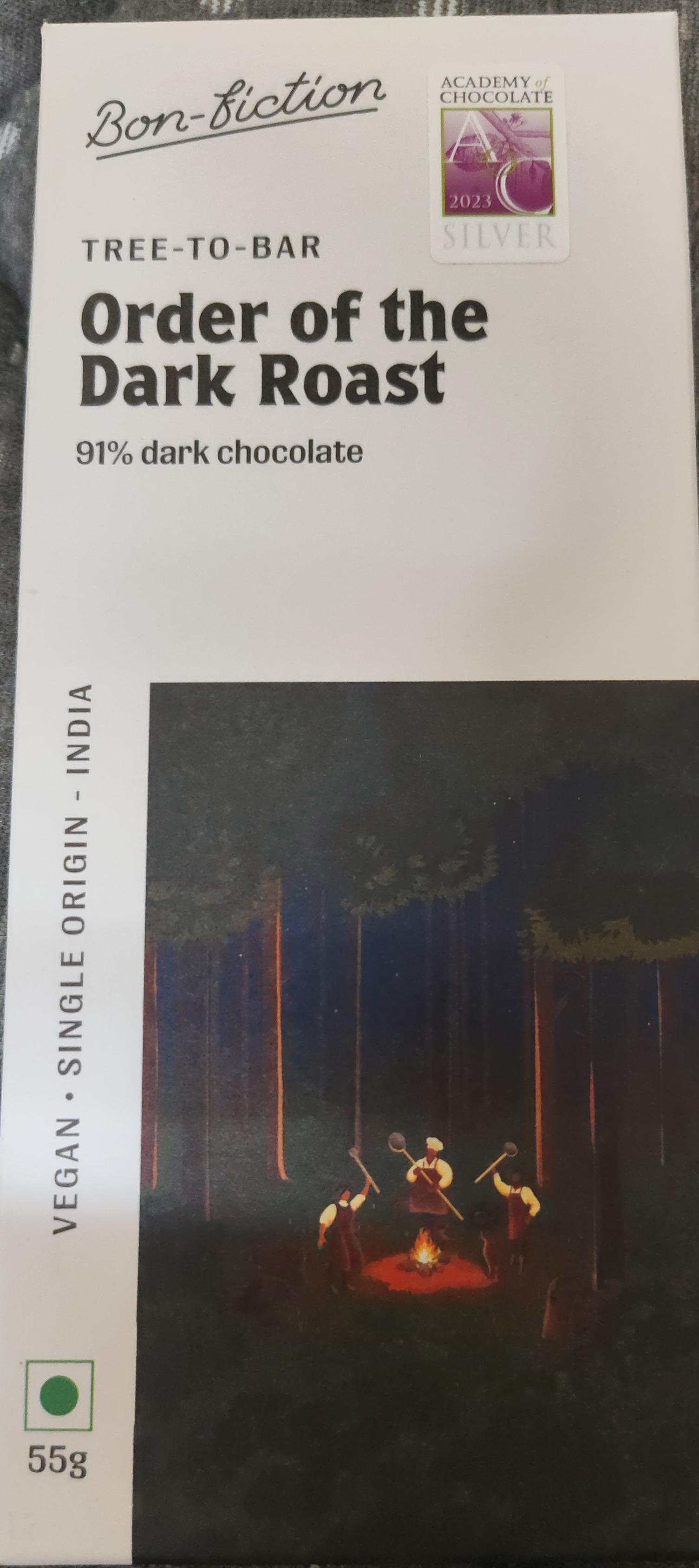 Bon-Fiction 91% Dark Chocolate