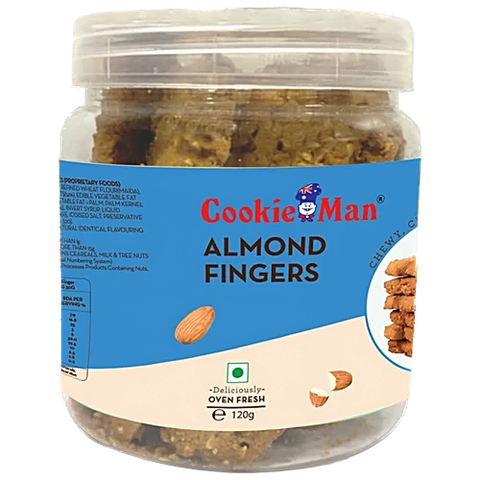 Cookieman Almond Fingers