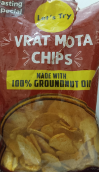 Let's Try Vrat Mota Chips