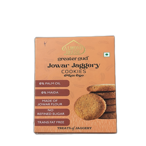 Almond House Greater Gud Jowar Jaggery Cookies