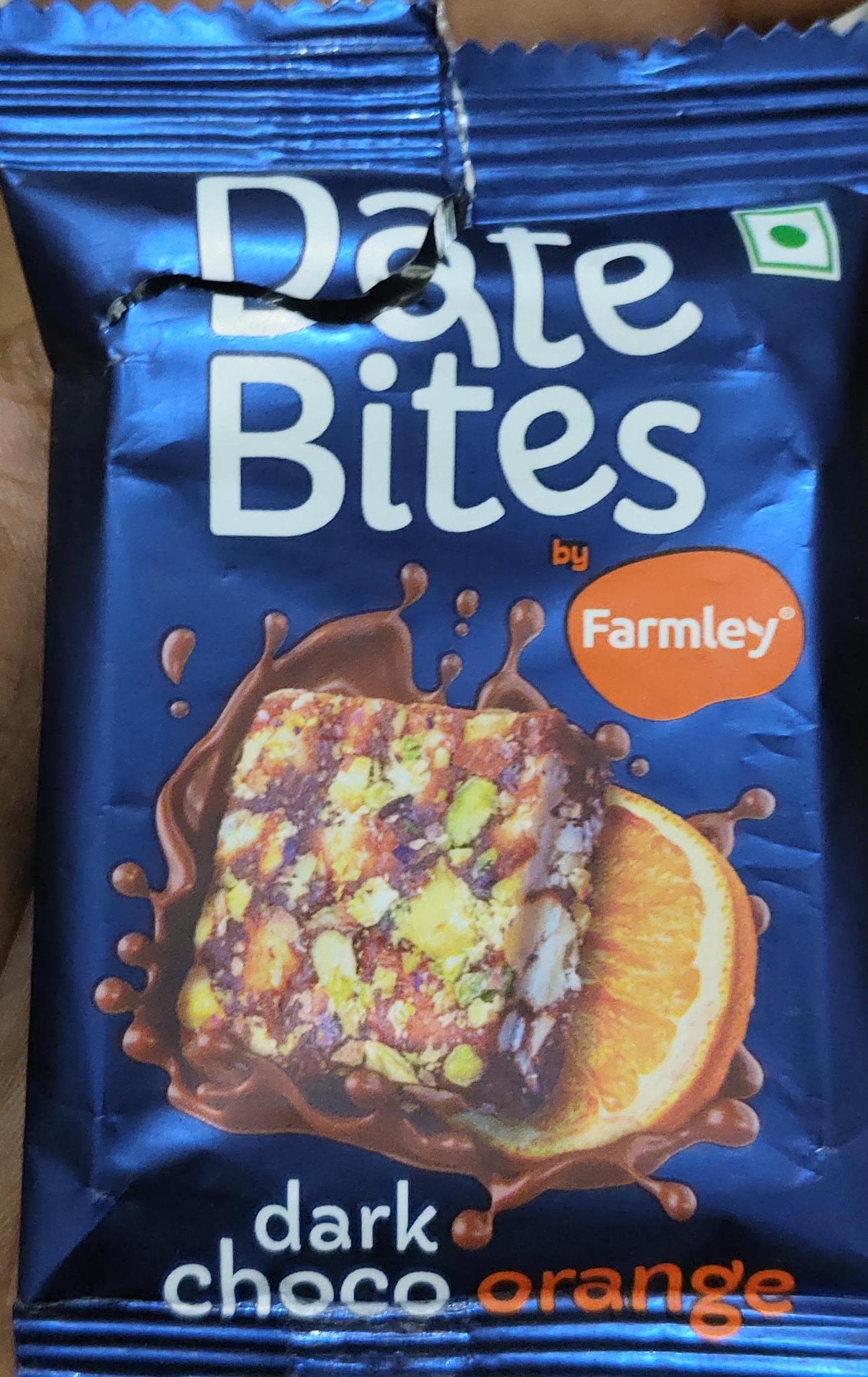 Farmley Date Bites Dark Choco Orange