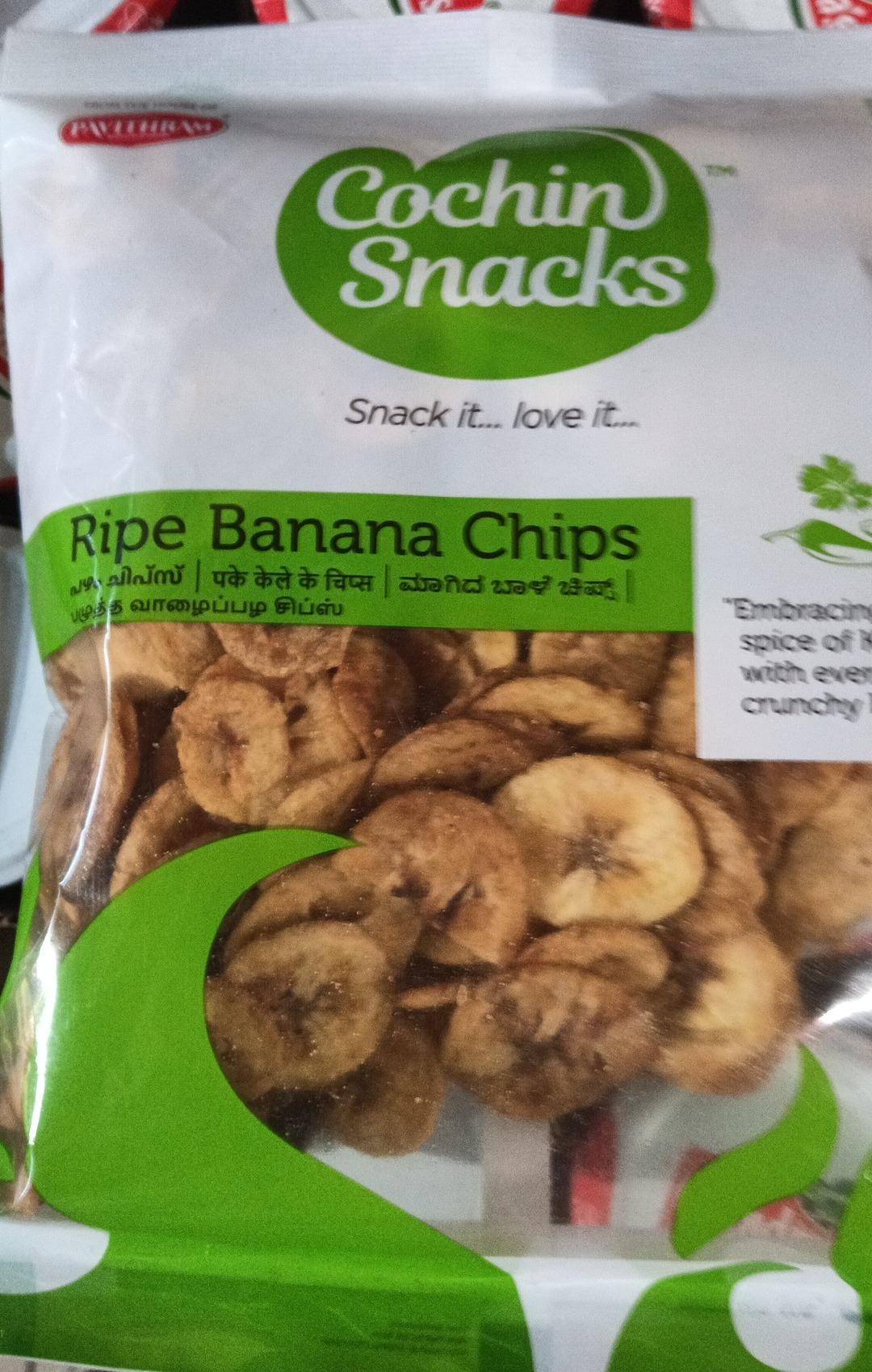Cochin Snacks Ripe Banana Chips