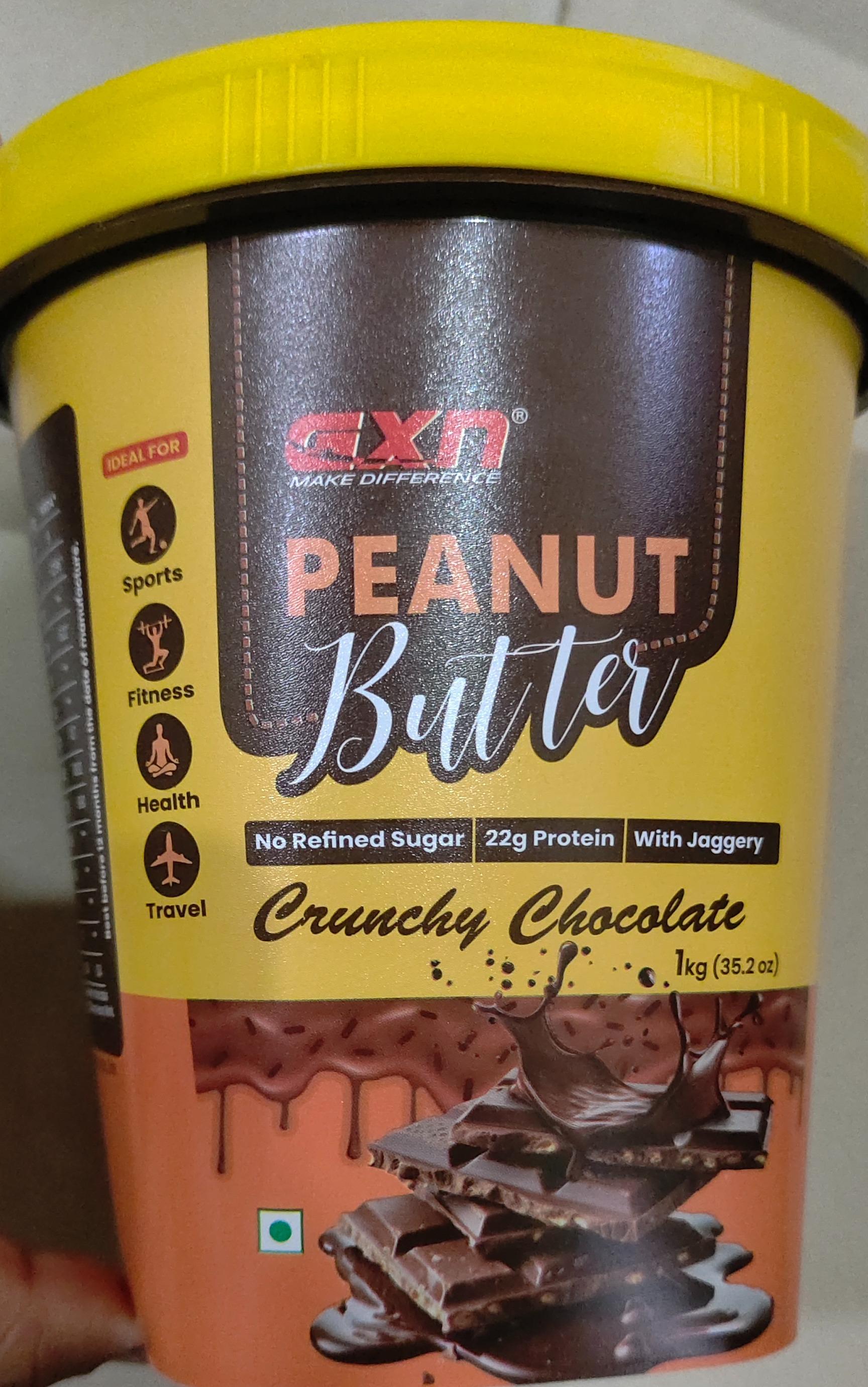 Gxn Peanut Butter Crunchy Chocolate