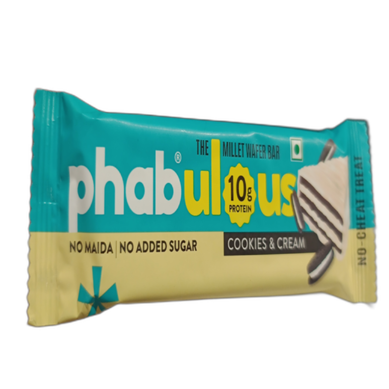 Phab Millet Wafer Bar Cookies & Cream