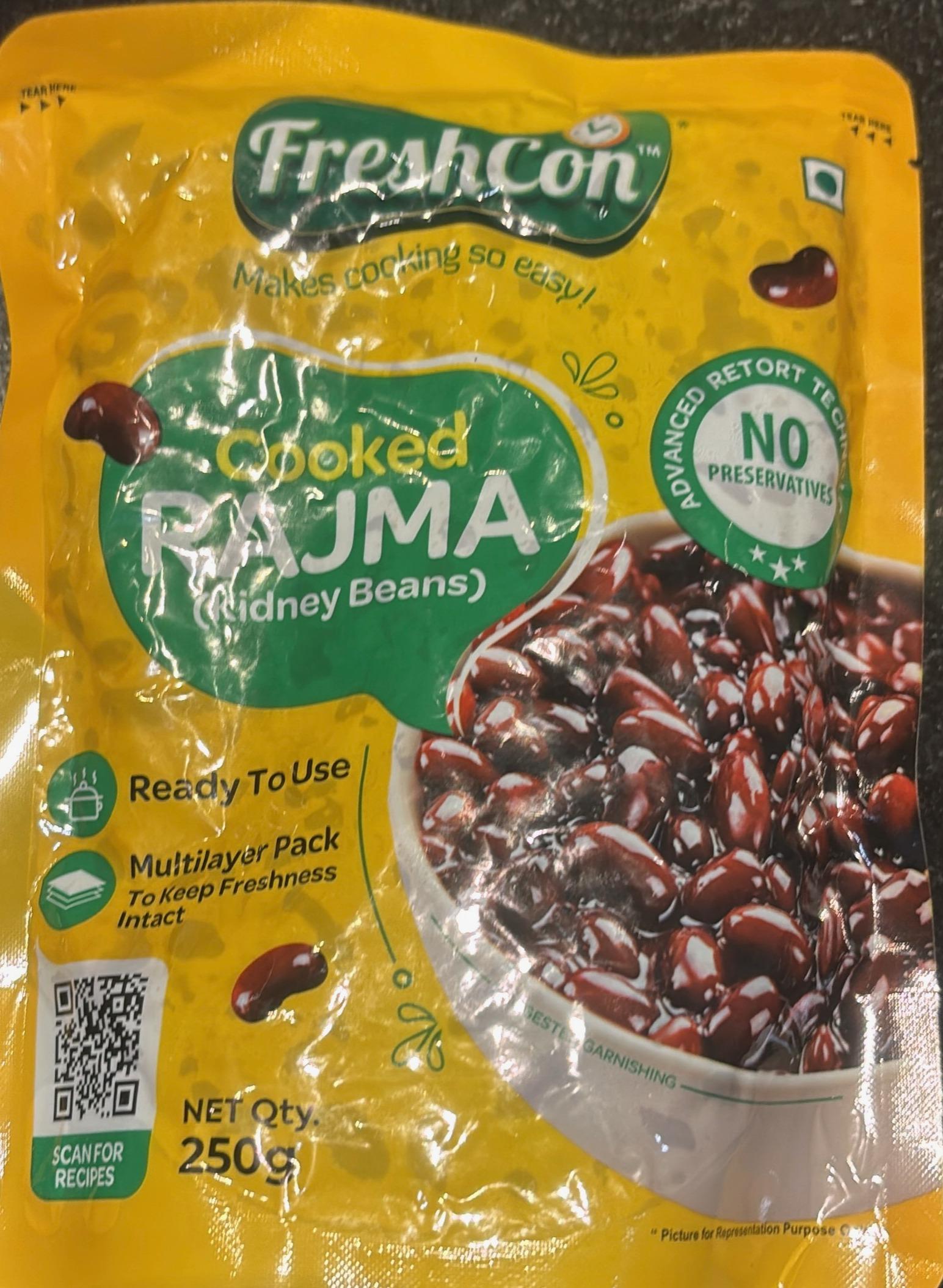 Freshcon Cooked Rajma (Kidney Beans)