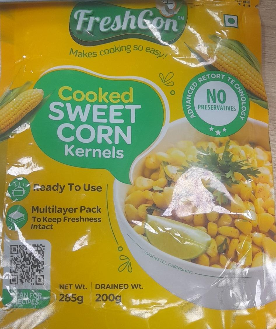 Freshcon Cooked Sweet Corn Kernels