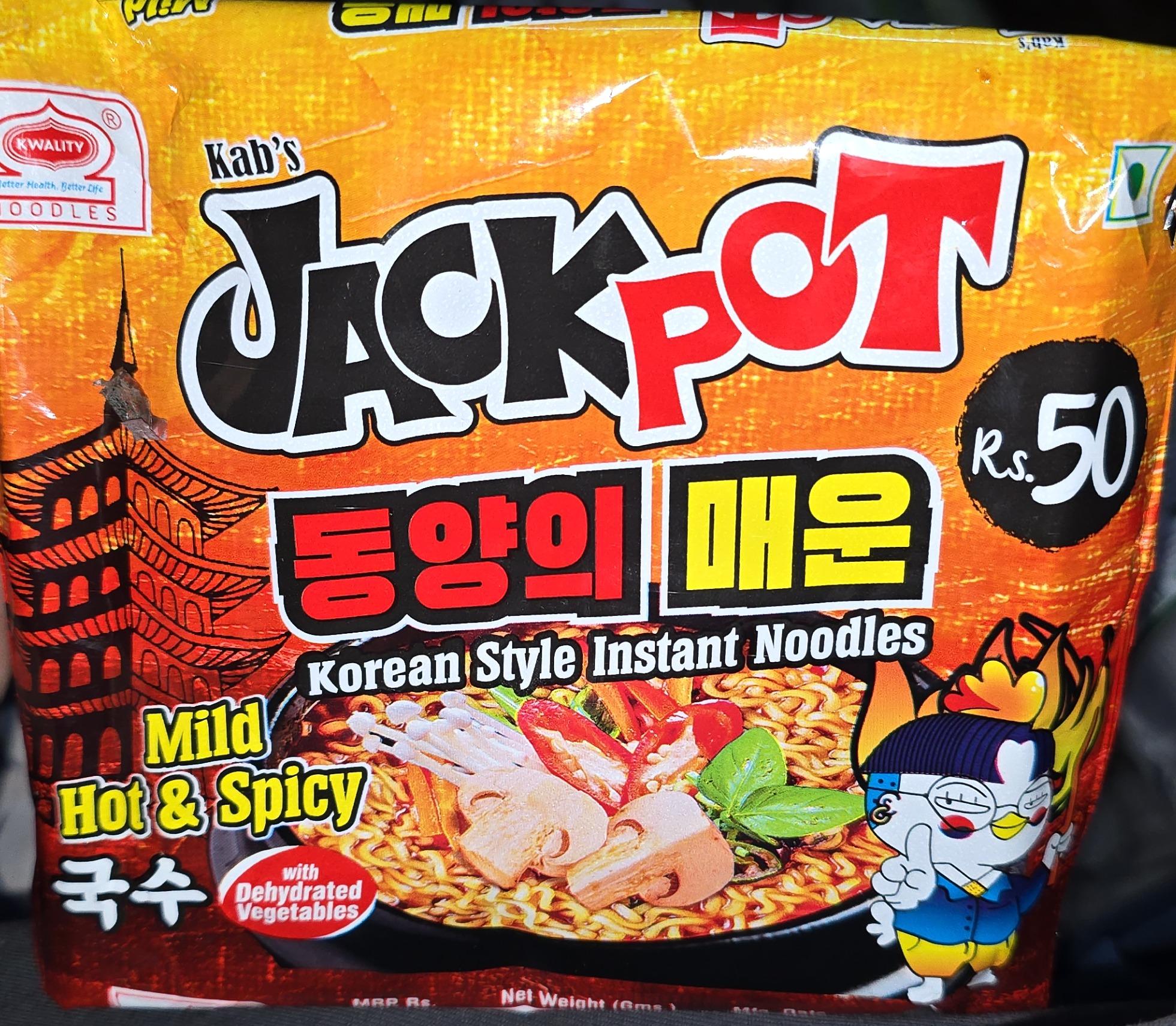 Kab's Jackpot Korean Style Instant Noodles