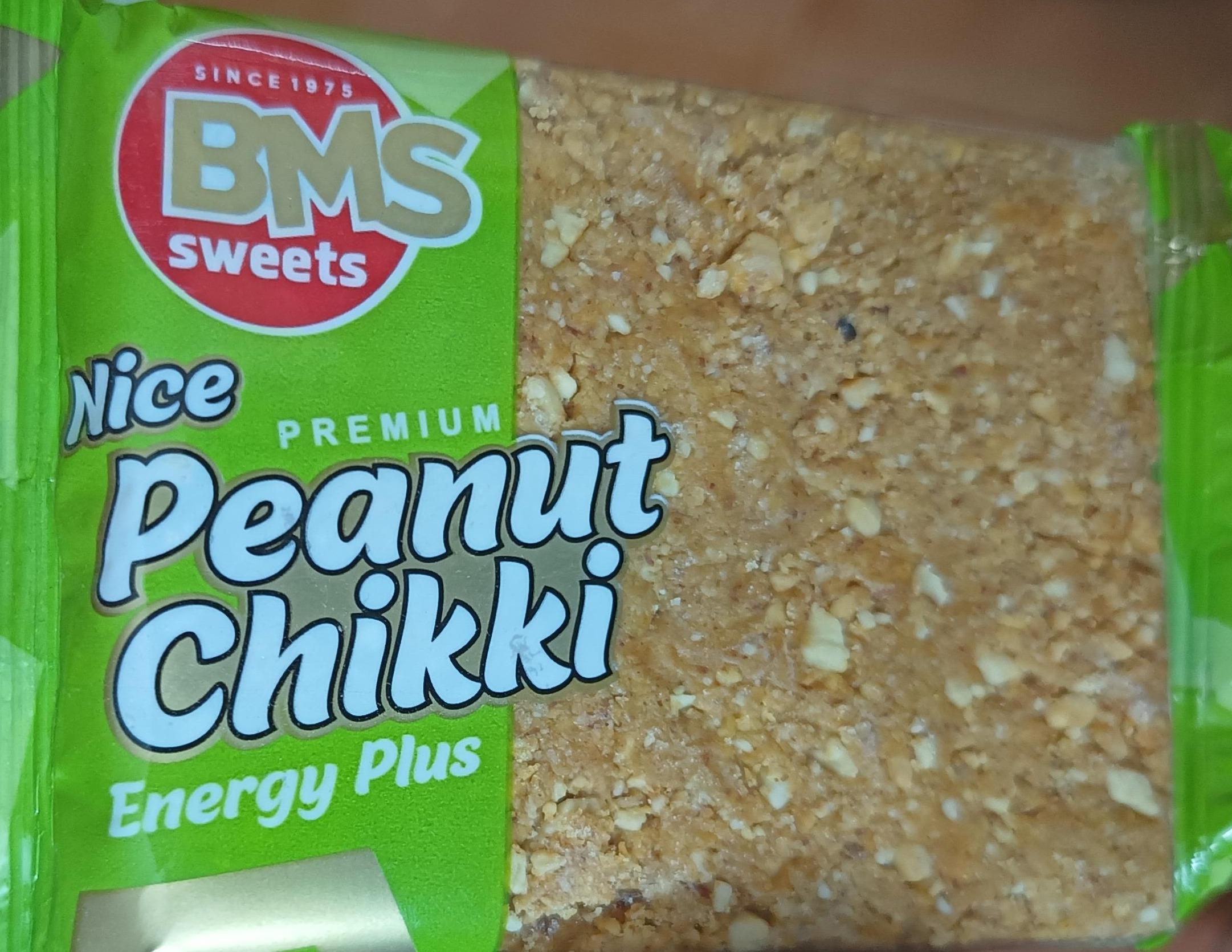 Bms Sweets Nice Premium Peanut Chikki Energy Plus