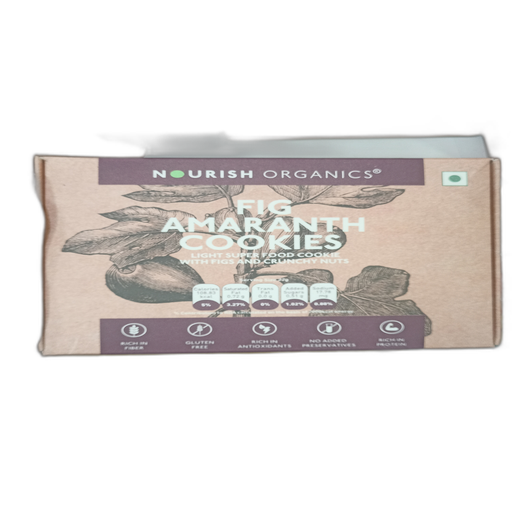 Nourish Organics Fig Amaranth Cookies