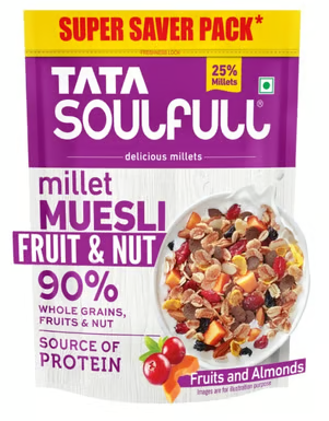 Tata Soulfull Millet Muesli Fruit & Nut