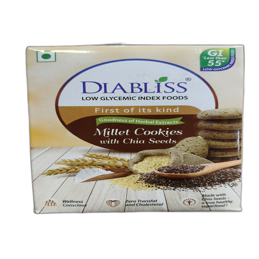 Diabliss Millet Cookies With Chia Seeds