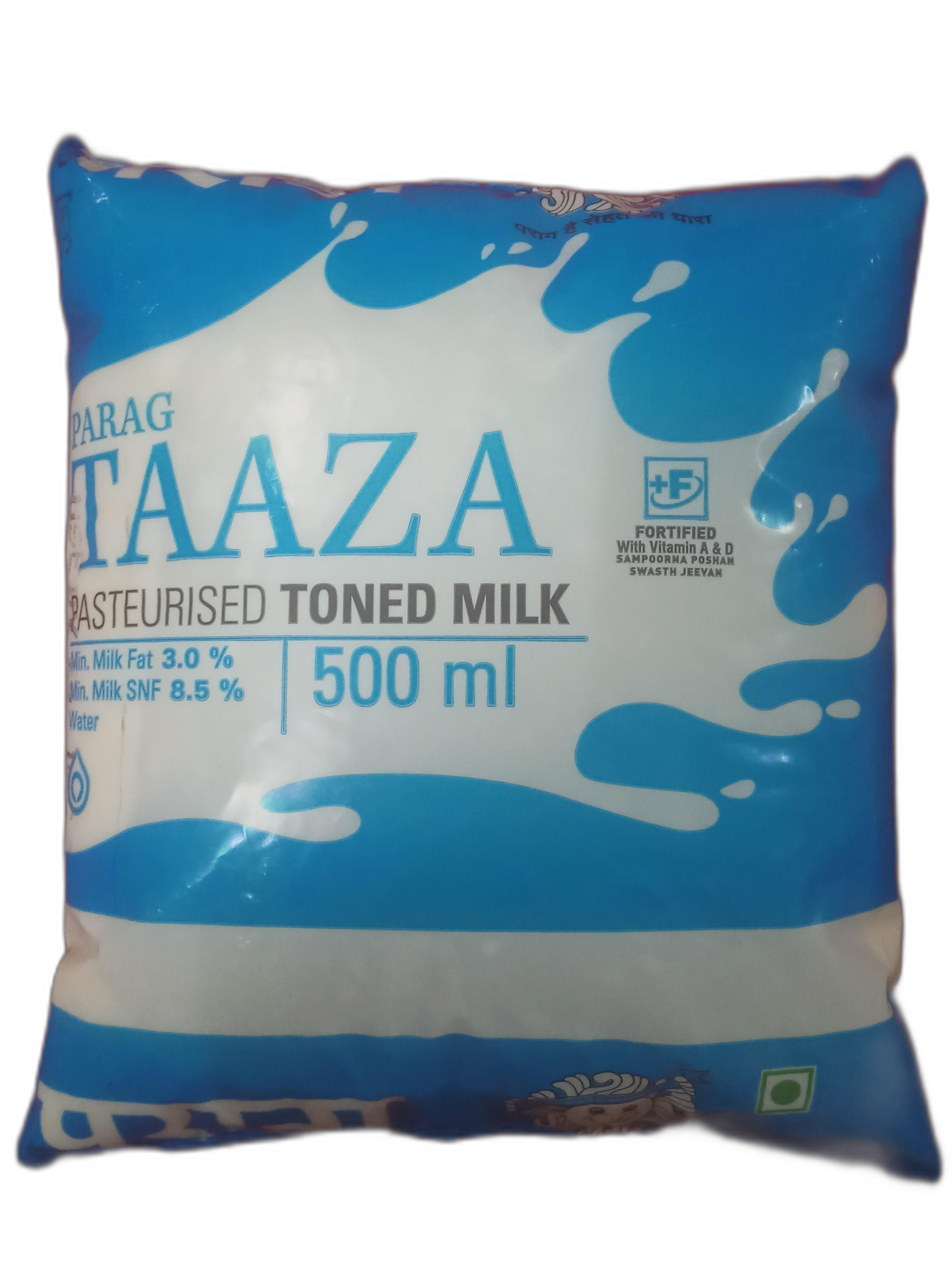 Parag Taaza Pasteurised Toned Milk