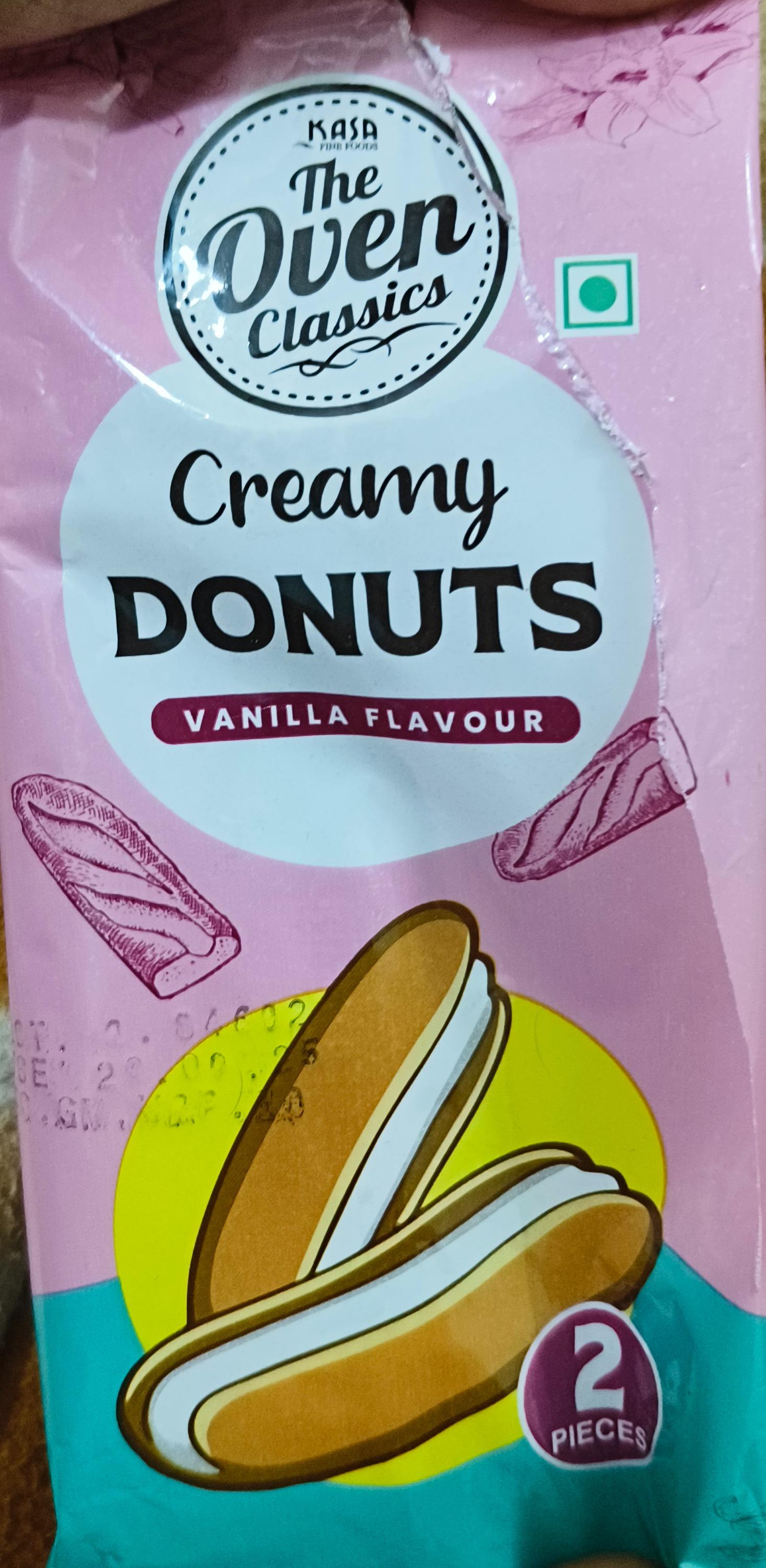 Kasa The Oven Classics Creamy Donuts Vanilla Flavour