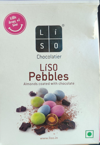 Liso Pebbles Sugar Coated Almond Chocolate
