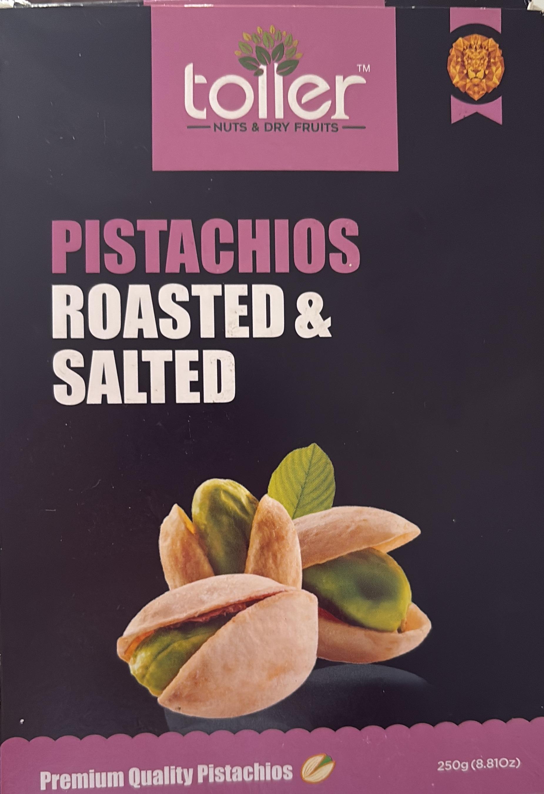 Toller Pistachios Roasted & Salted