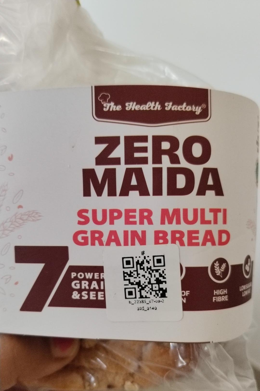 The Health Factory Zero Maida Super Multi Grain Bread