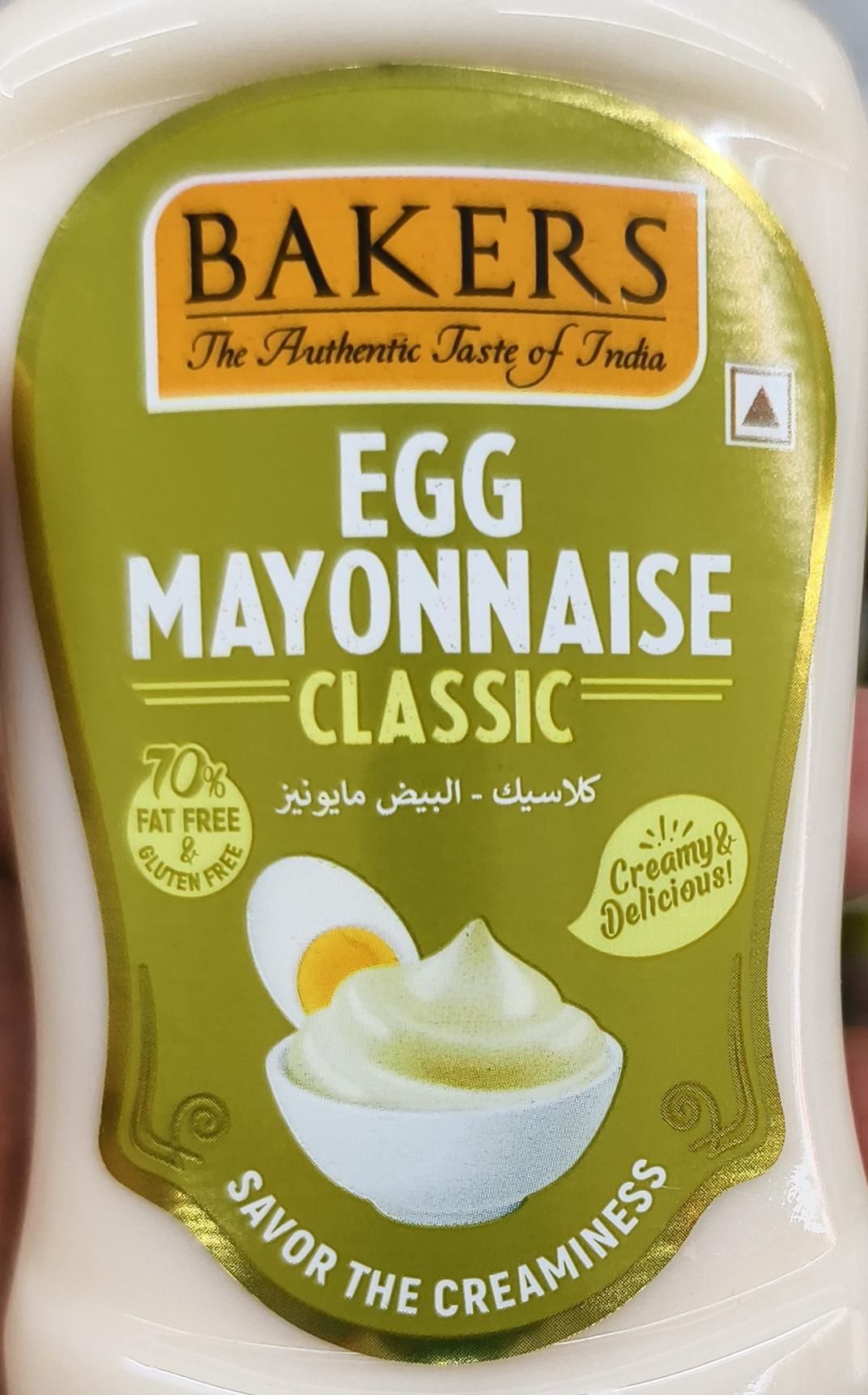 Bakers Egg Mayonnaise Classic