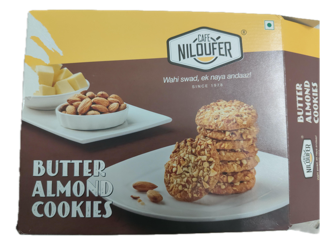 Cafe Niloufer Cookies Butter Almond